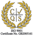 Malcolm Ross ISO 9001 Accreditation